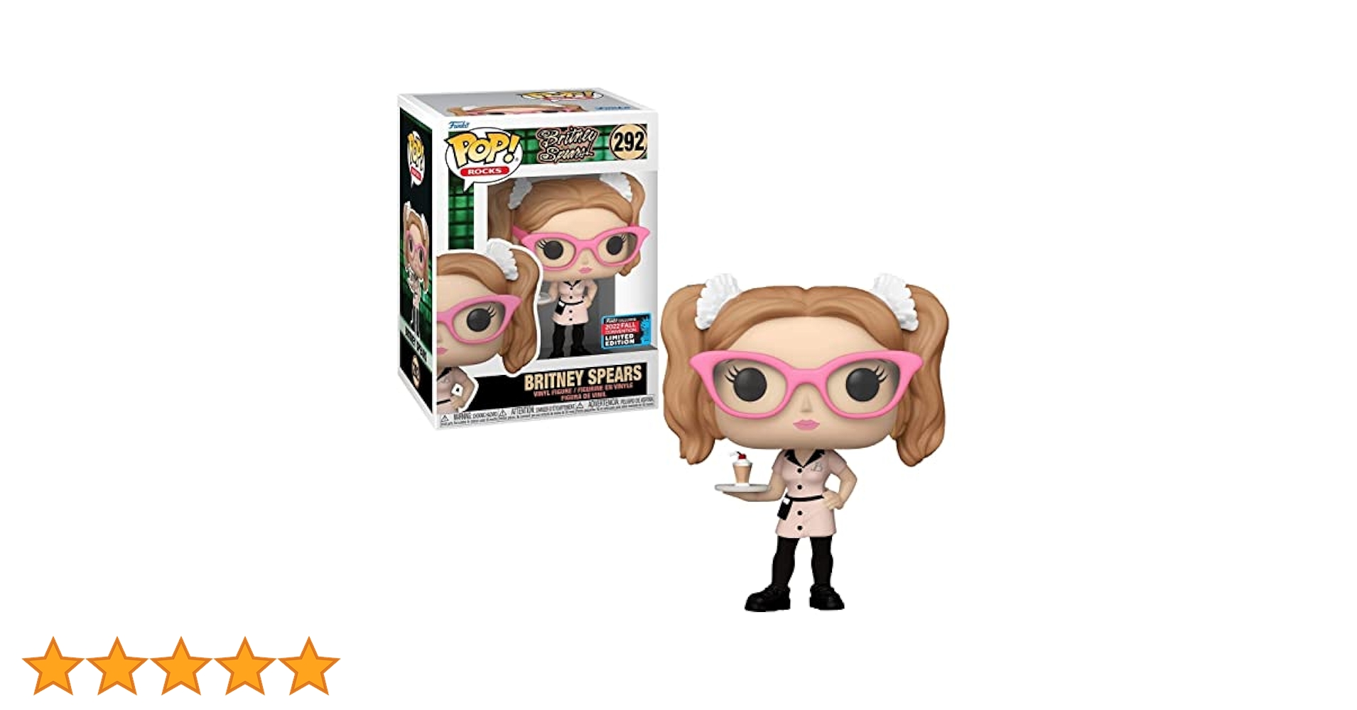 超希少　funko pop ブリトニー・スピアーズ　Walmart限定 Funko Pop! Britney Spears Oops! I Did It Again Album